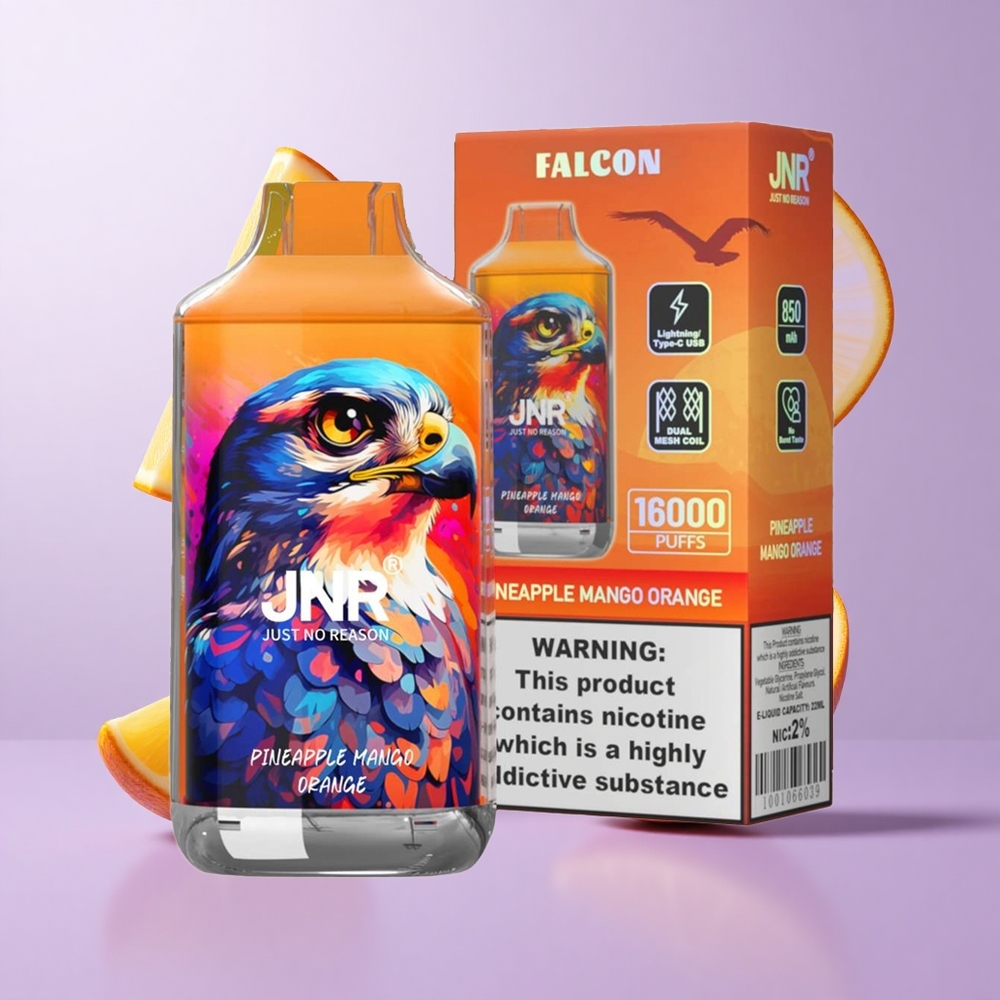 JNR Falcon 16000 Puffs Ananas Mango Orange Deutschland großhandel 850 mAh Akku