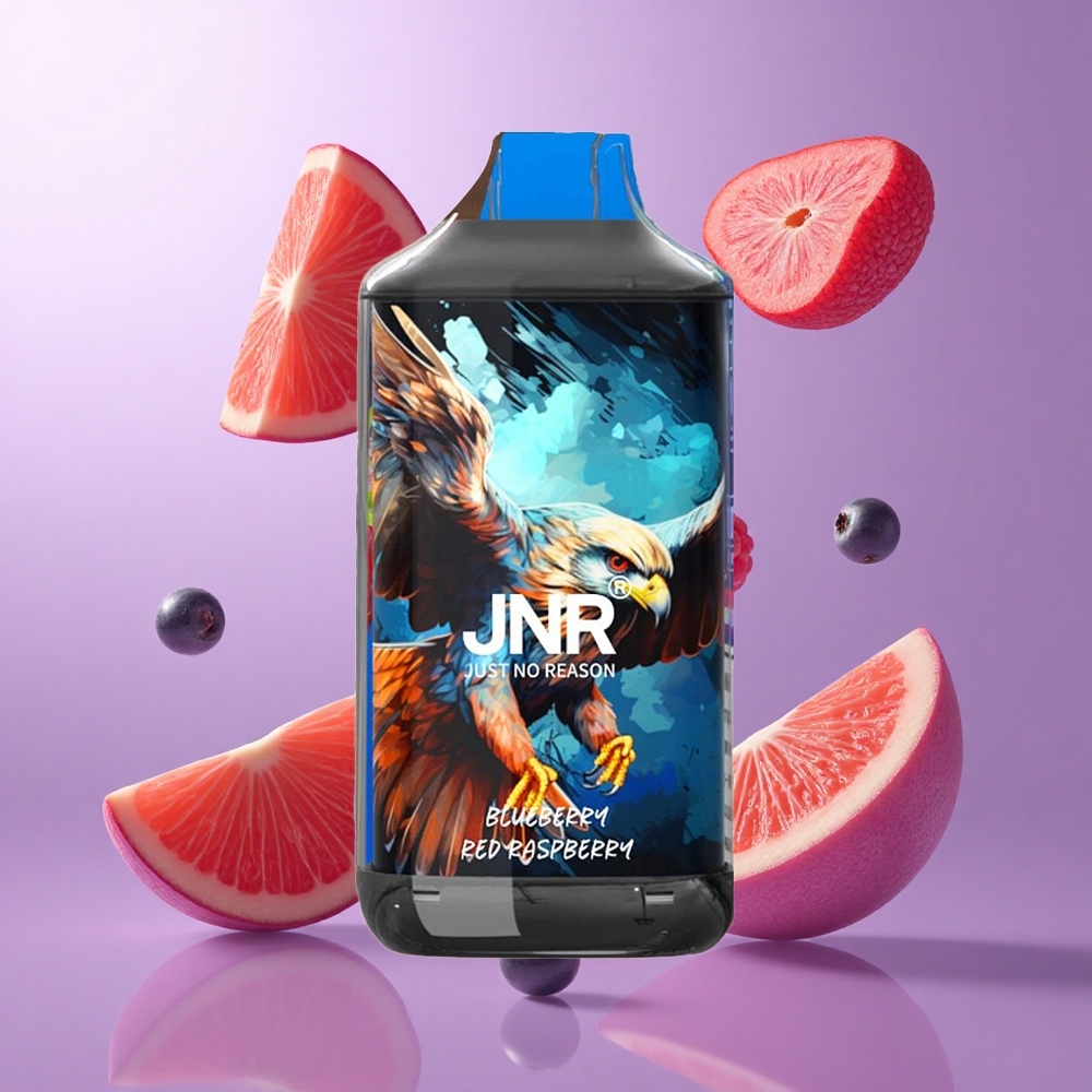 JNR Falcon 16000 Puffs Blaubeere Rote Himbeere Deutschland großhandel E-Liquid Kapazität: 22ml