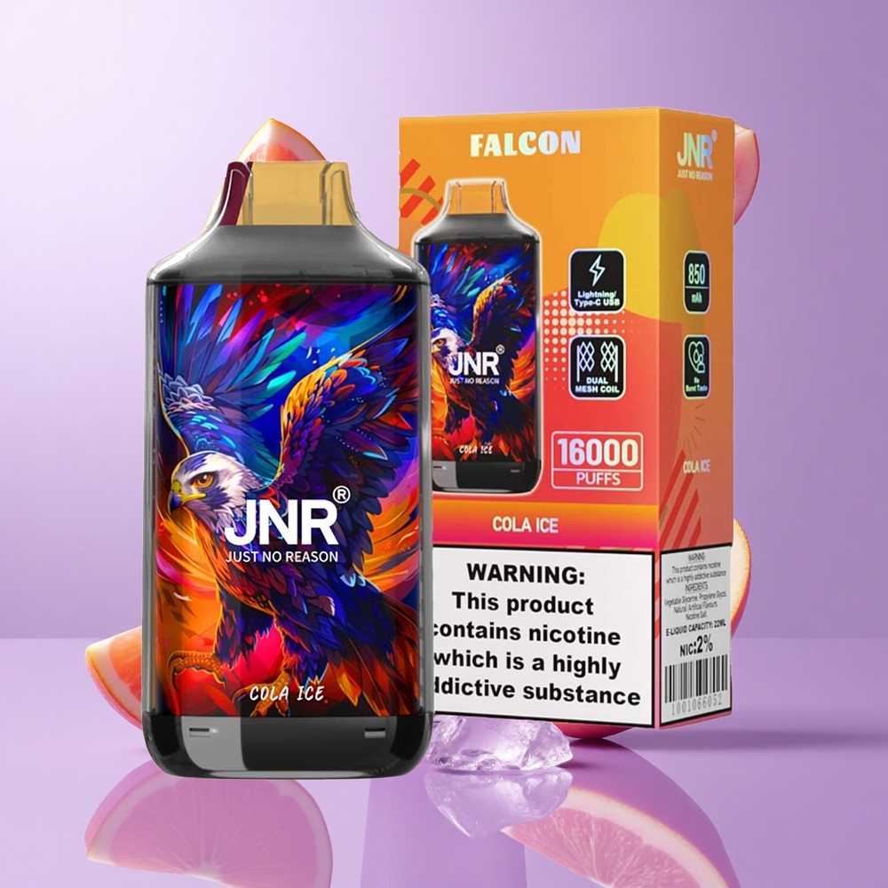 JNR Falcon 16000 Puffs Cola Eis Deutschland großhandel E-Liquid-Kapazität: 22ml