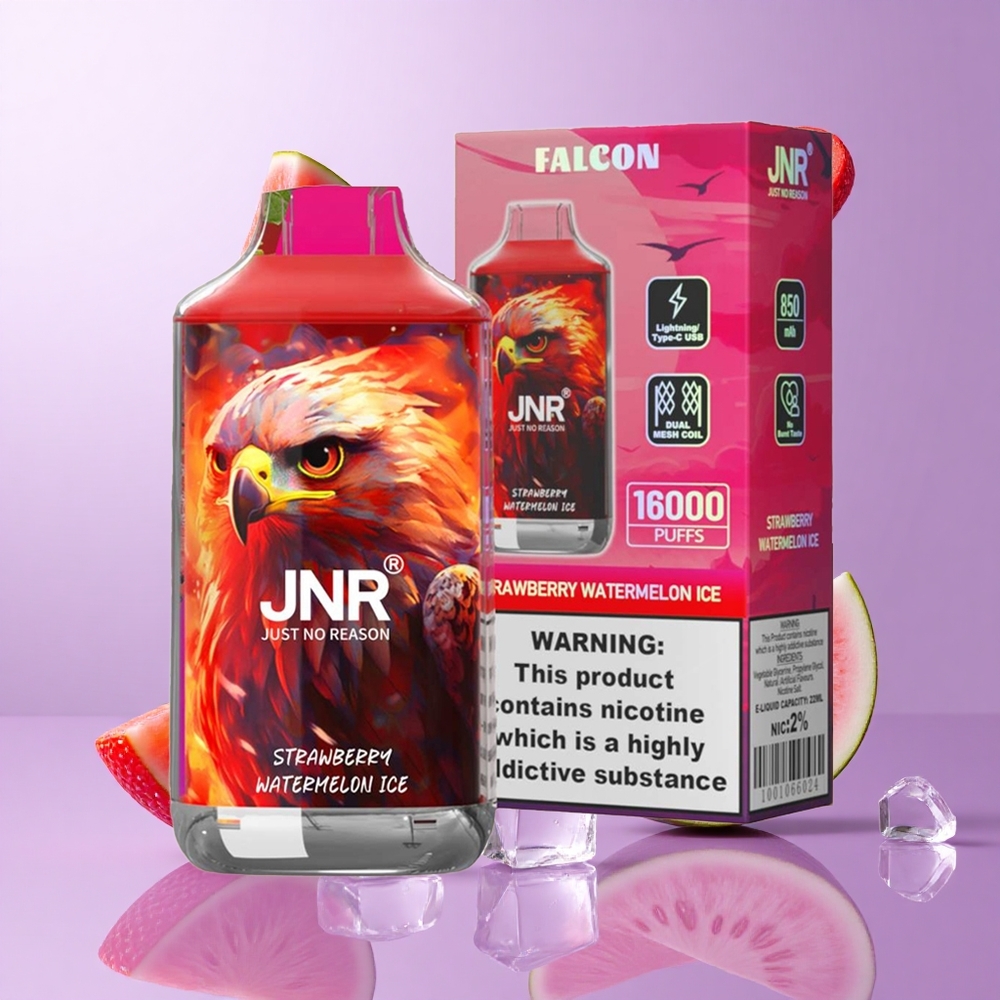 JNR Falcon 16000 Puffs Erdbeer Wassermelone Eis Deutschland großhandel E-Liquid Kapazität: 22ml
