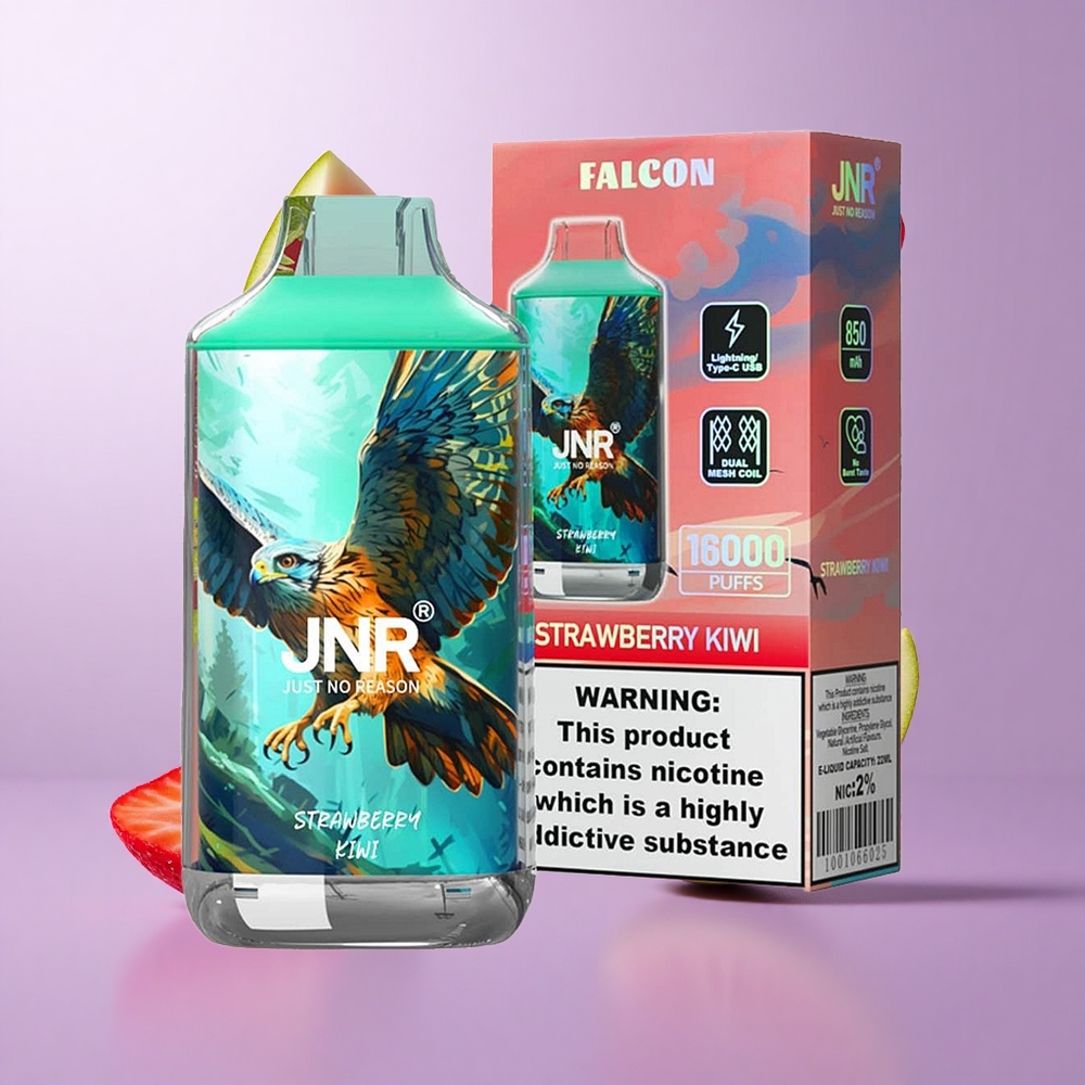 JNR Falcon 16000 Puffs Erdbeere Kiwi Deutschland großhandel E-Liquid-Kapazität: 22ml