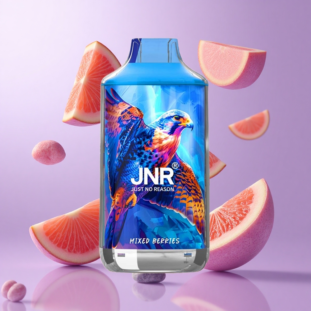 JNR Falcon 16000 Puffs Gemischte Beeren Deutschland großhandel 850 mAh Akkukapazität 22ml E-Liquid-Kapazität
