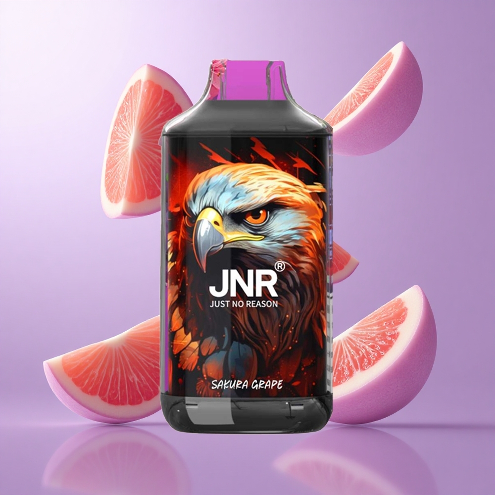 JNR Falcon 16000 Puffs Sakura Traube Deutschland großhandel 850 mAh Akkukapazität 22ml E-Liquid-Kapazität