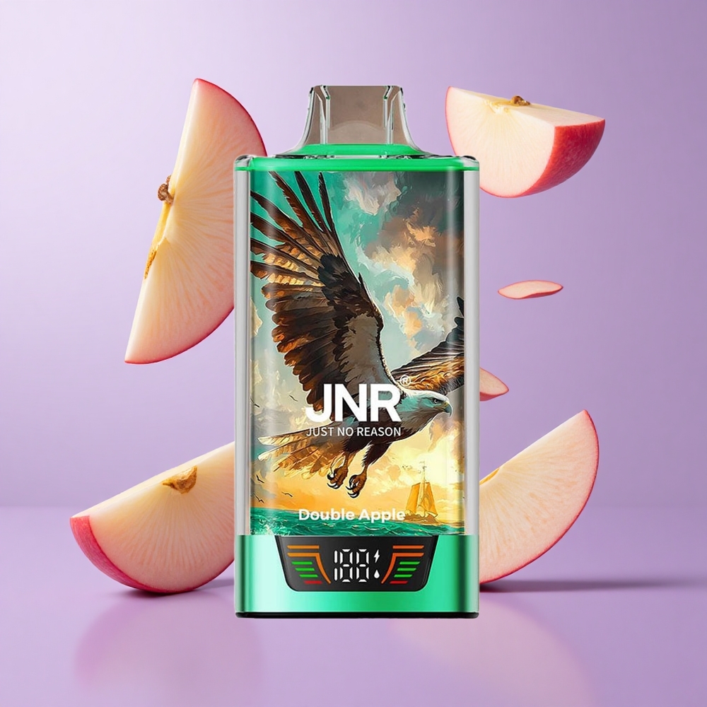 JNR Falcon Pro 28000 Doppelapfel Einweg-Vape Deutschland großhandel 28000 Puffs Smart Display