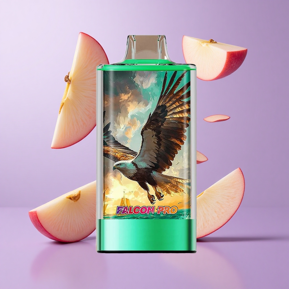 JNR Falcon Pro 28000 Doppelapfel Einweg-Vape Deutschland großhandel 28000 Puffs Smart Display
