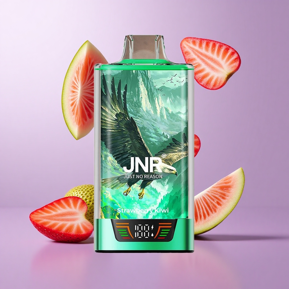 JNR Falcon Pro 28000 Einweg-Vape Erdbeere Kiwi Deutschland großhandel 28000 Puffs Smart Display