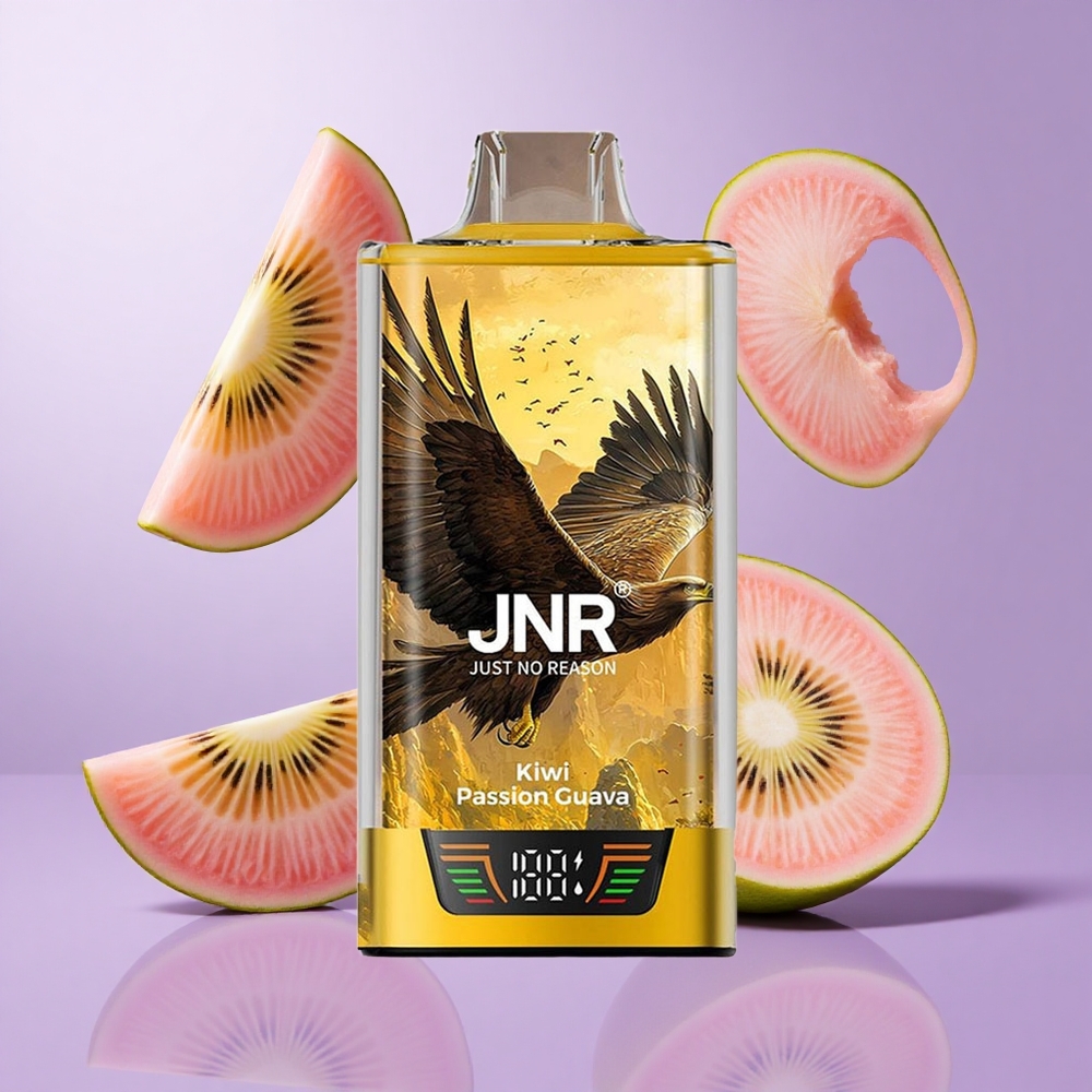 JNR Falcon Pro 28000 Einweg-Vape Kiwi Passionsfrucht Guave Deutschland großhandel 28000 Puffs 30ml vorgefüllte Kapazität