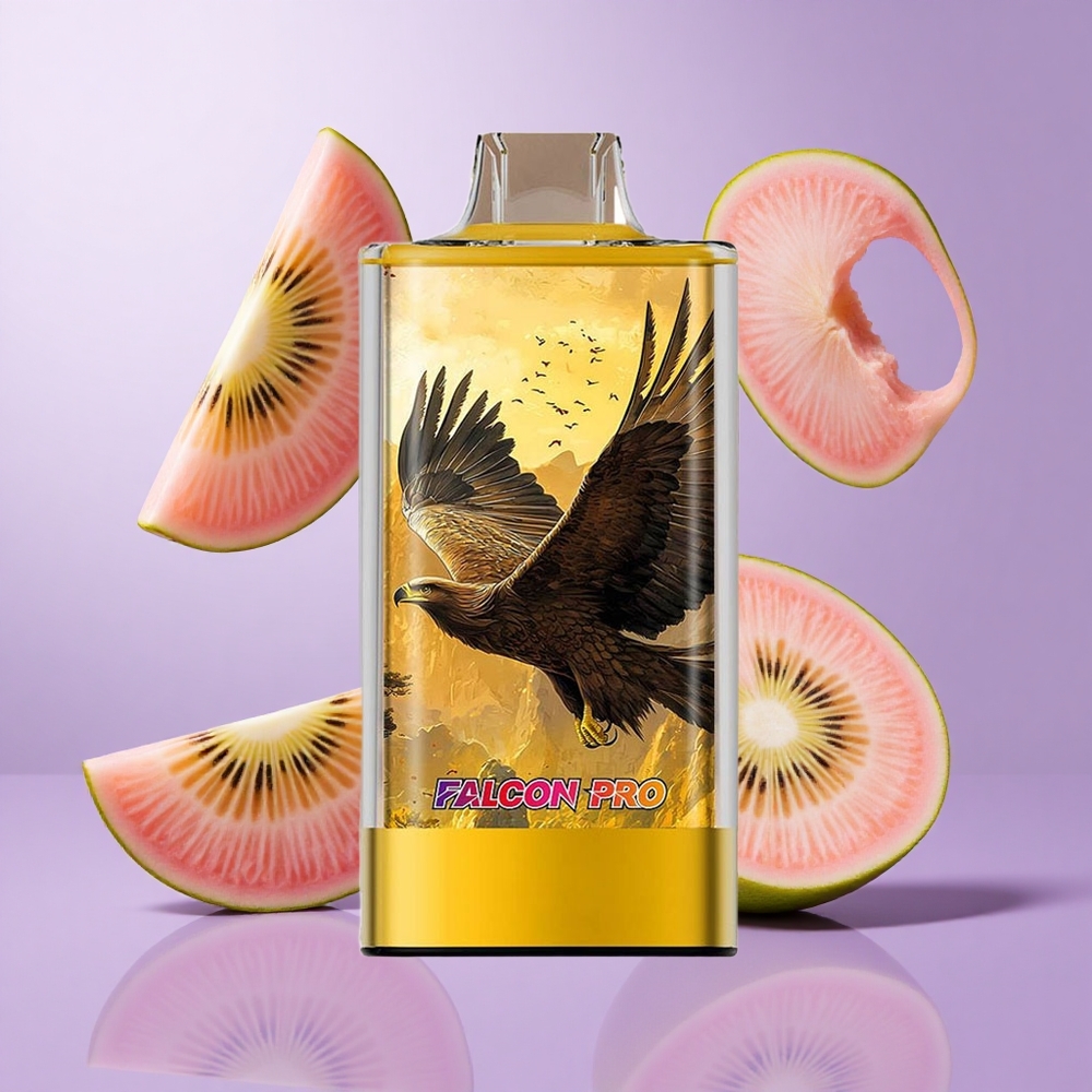JNR Falcon Pro 28000 Einweg-Vape Kiwi Passionsfrucht Guave Deutschland großhandel 28000 Puffs 30ml vorgefüllte Kapazität