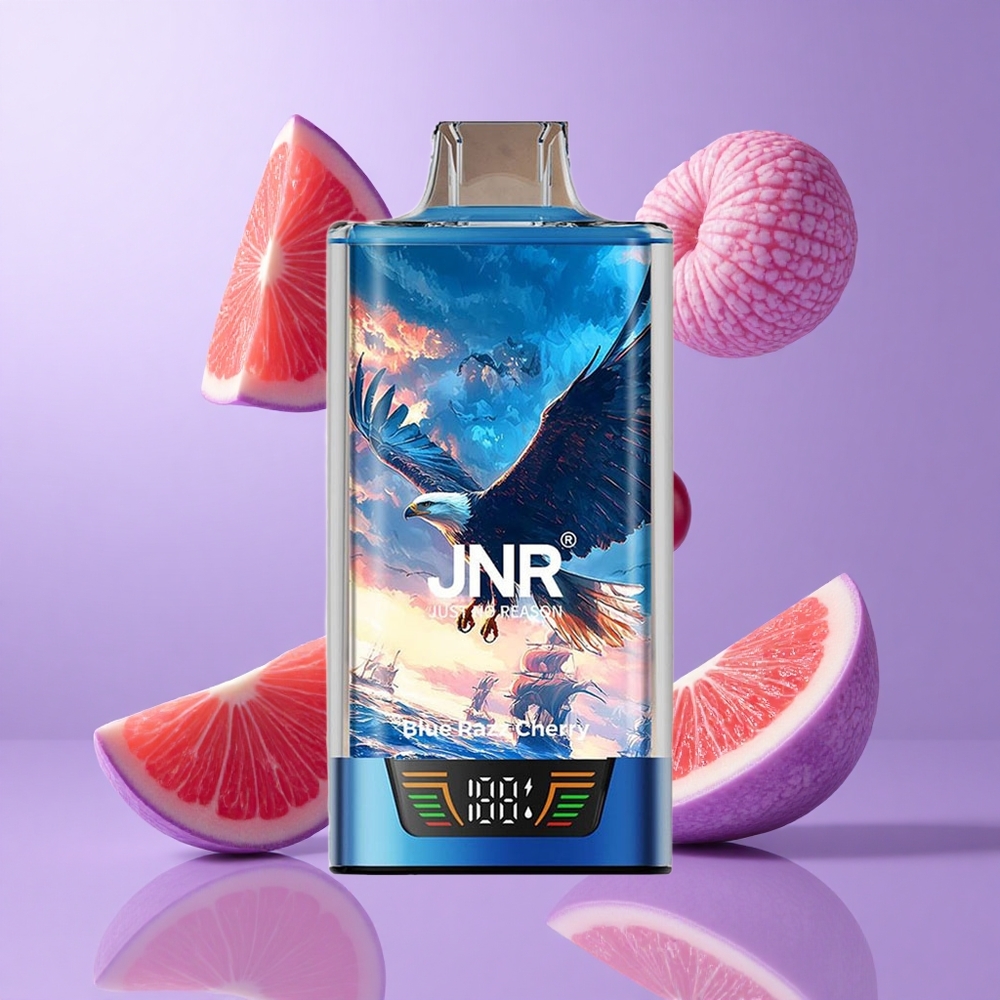 JNR Falcon Pro 28000 Wegwerf-Vape Blau-Razz-Kirsche Deutschland großhandel 30ml vorgefüllte Kapazität
