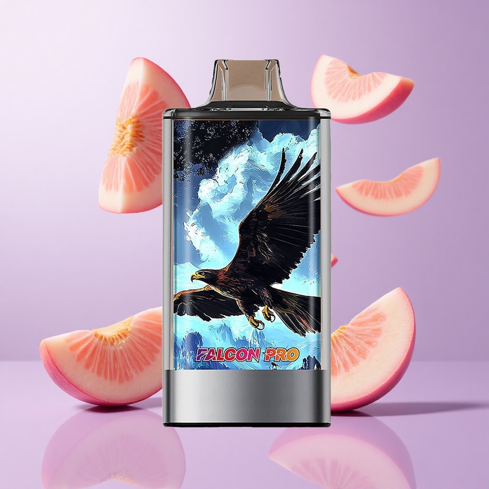 JNR Falcon Pro 28000 Weißer Pfirsich Himbeer Deutschland großhandel 28000 Puffs 30ml vorgefüllt Kapazität
