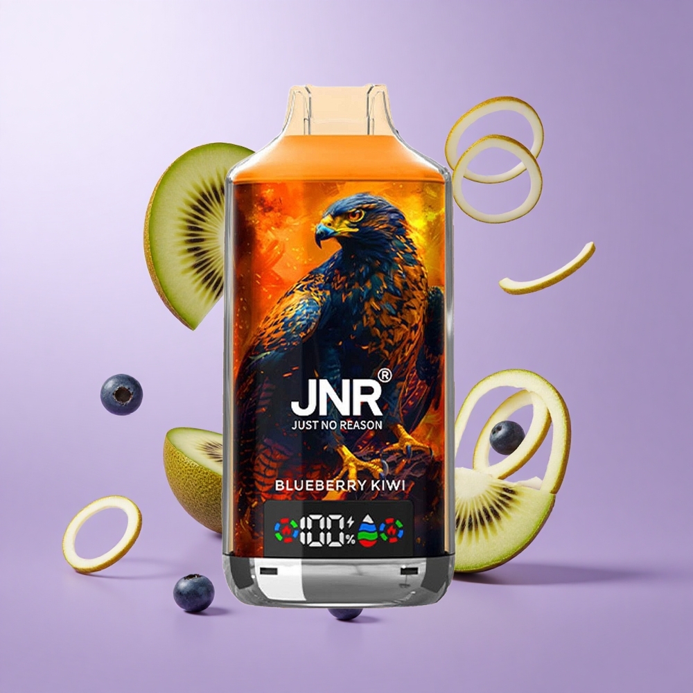 JNR Falcon X 18000 Puffs Blaubeere Kiwi Deutschland großhandel E-Flüssigkeit Kapazität: 24ml