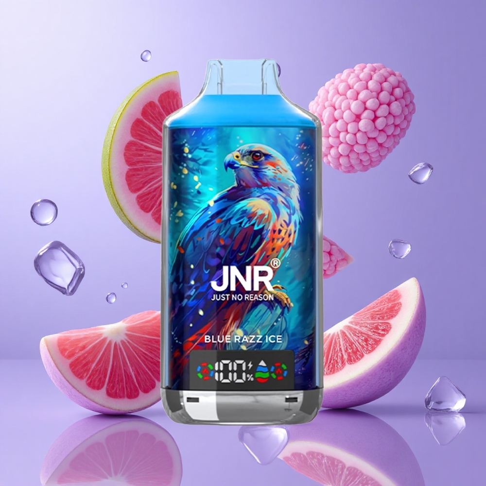 JNR Falcon X 18000 Puffs Blaue Himbeere Eis Deutschland großhandel 24ml E-Liquid Kapazität