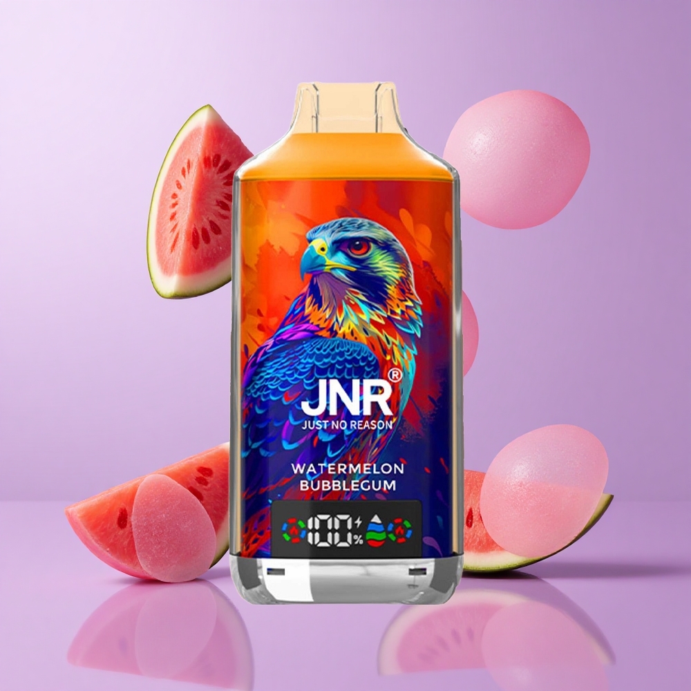 JNR Falcon X 18000 Puffs Wassermelonen-Kaugummi Deutschland großhandel E-Liquid-Kapazität: 24ml