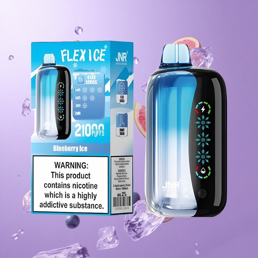 JNR Flex Ice 21000 Puffs Einweg-Vape Blaubeere Eis Deutschland großhandel 26ml E-Liquid