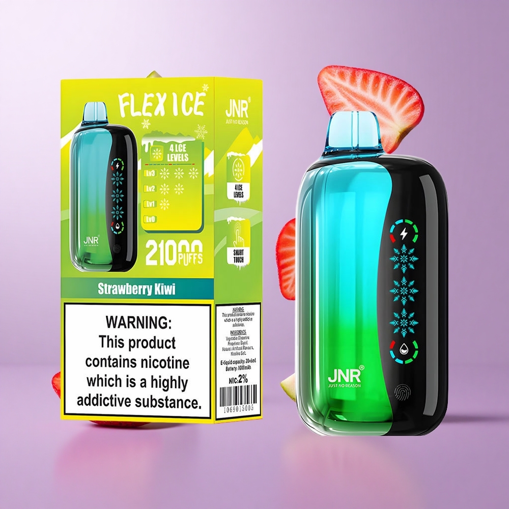 JNR Flex Ice 21000 Puffs Erdbeere Kiwi Deutschland großhandel 26ml E-Liquid
