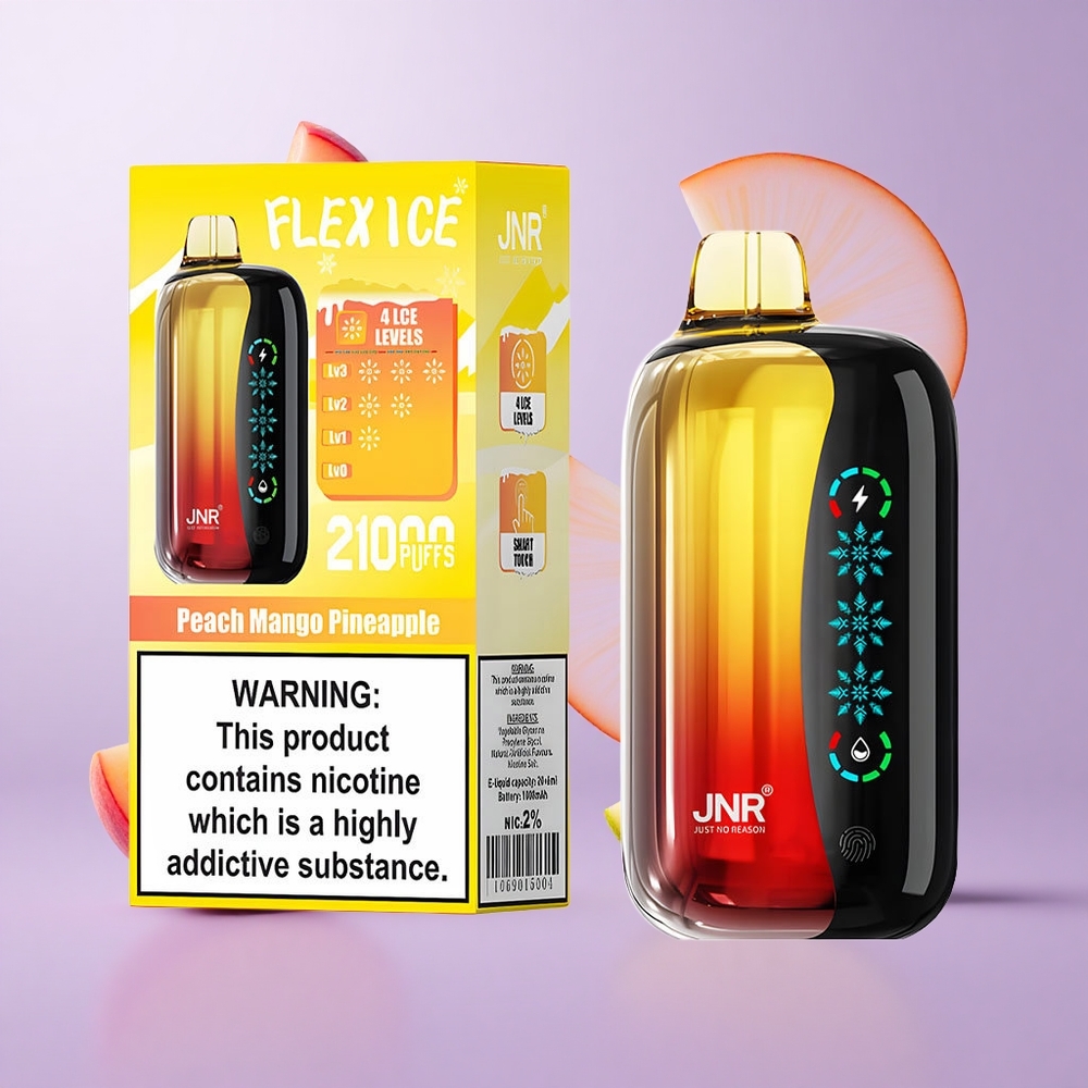 JNR Flex Ice 21000 Puffs Pfirsich Mango Ananas Deutschland großhandel 26ml E-Liquid