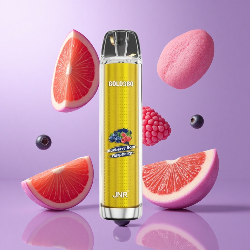 JNR Gold380 6000 Puffs Blaubeere Saure Himbeere Deutschland großhandel 1500mAh Akkukapazität