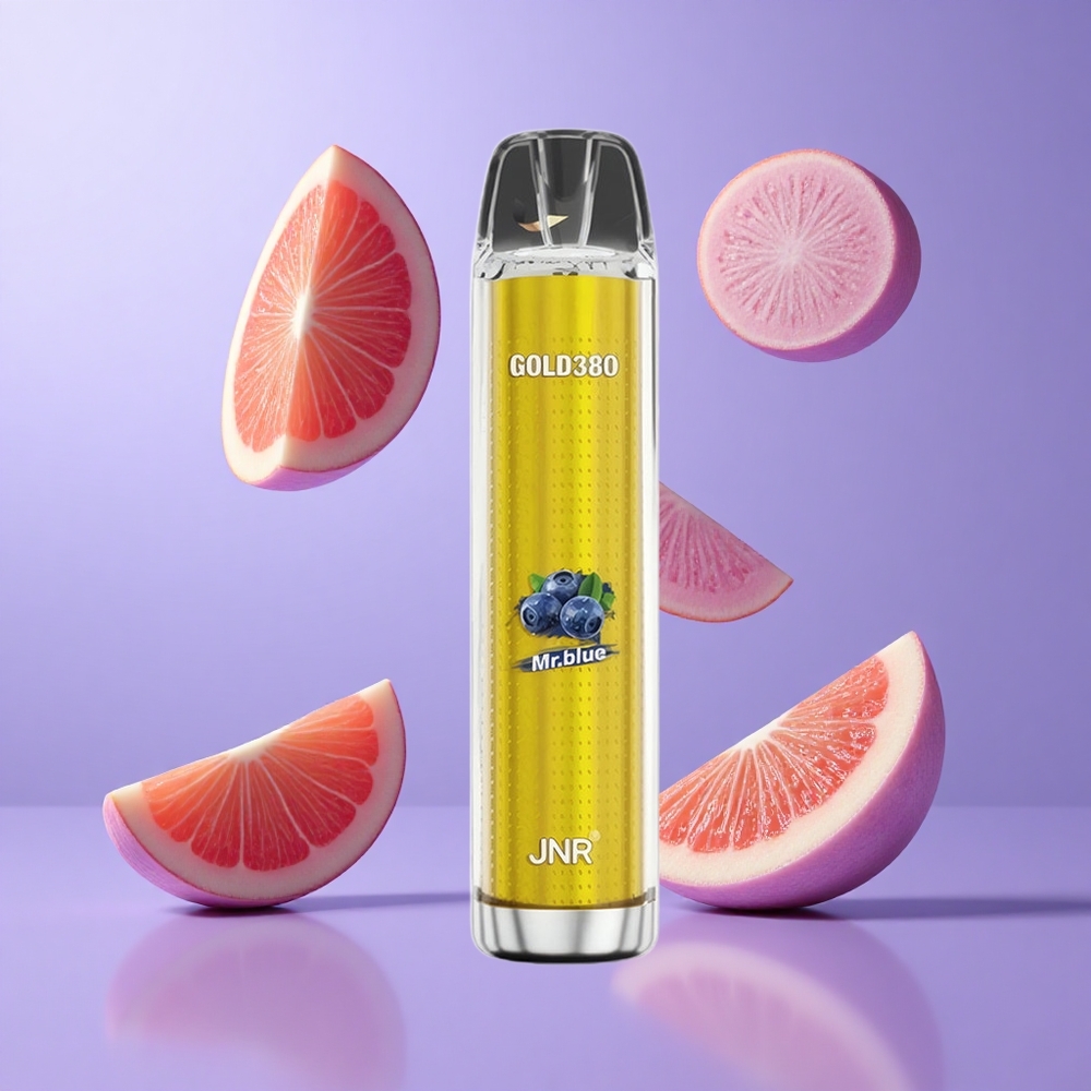 JNR Gold380 6000 Puffs Einweg-Vape Herr Blau Deutschland großhandel 1500mAh Akkukapazität