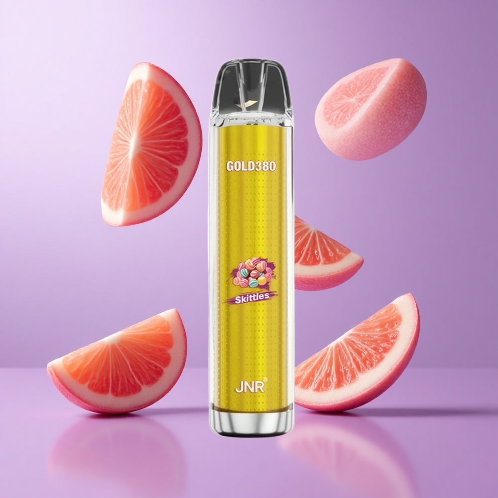 JNR Gold380 6000 Puffs Einweg-Vape Regenbogen Deutschland großhandel 1500mAh Akkukapazität