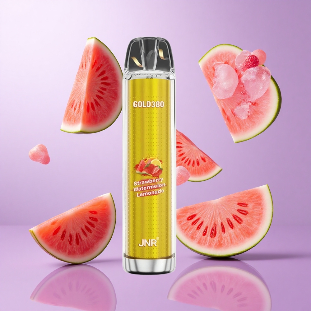 JNR Gold380 6000 Puffs Erdbeer Wassermelone Limonade Deutschland großhandel 1500mAh Akkukapazität