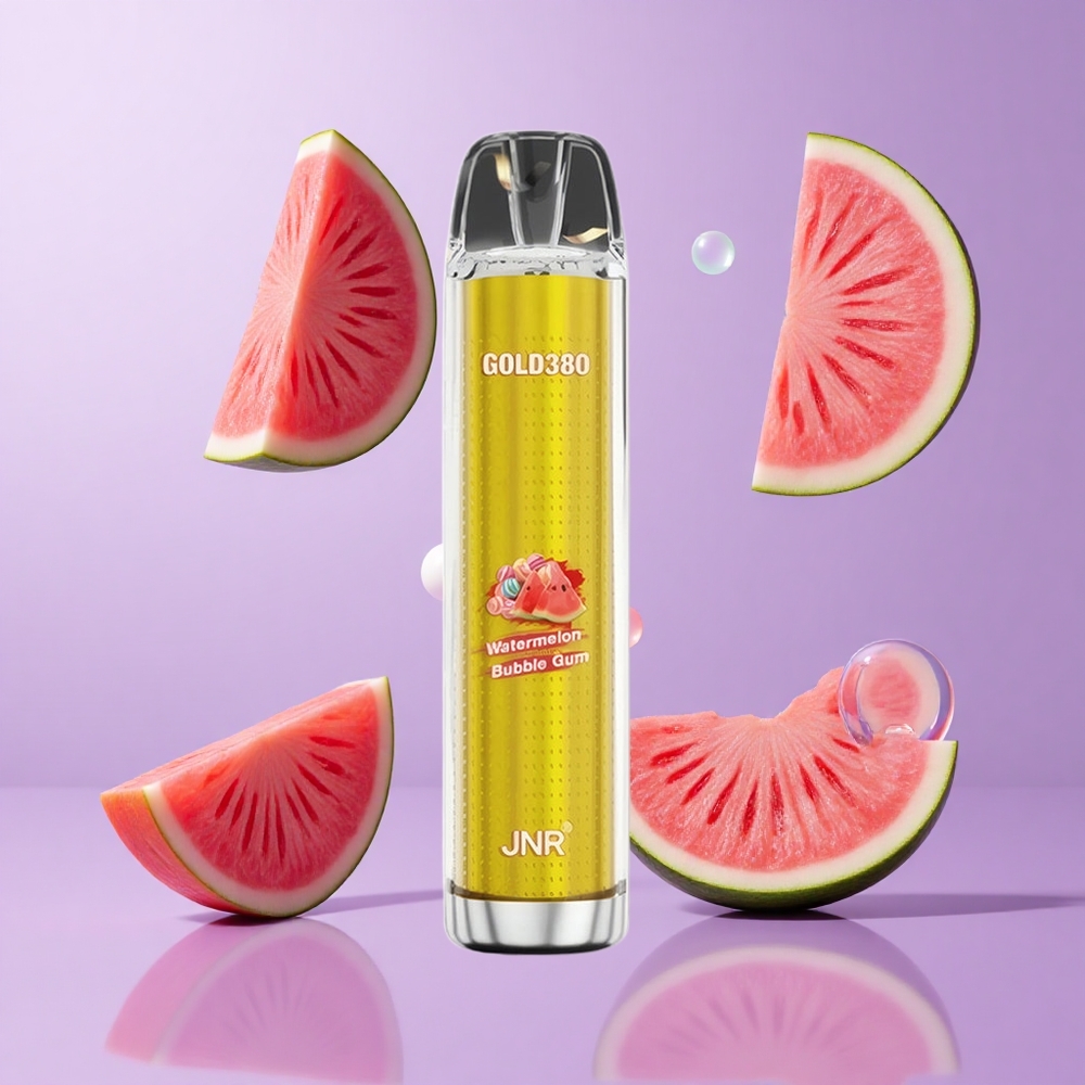 JNR Gold380 6000 Puffs Wassermelone Bubble Gum Deutschland großhandel 1500mAh Akkukapazität