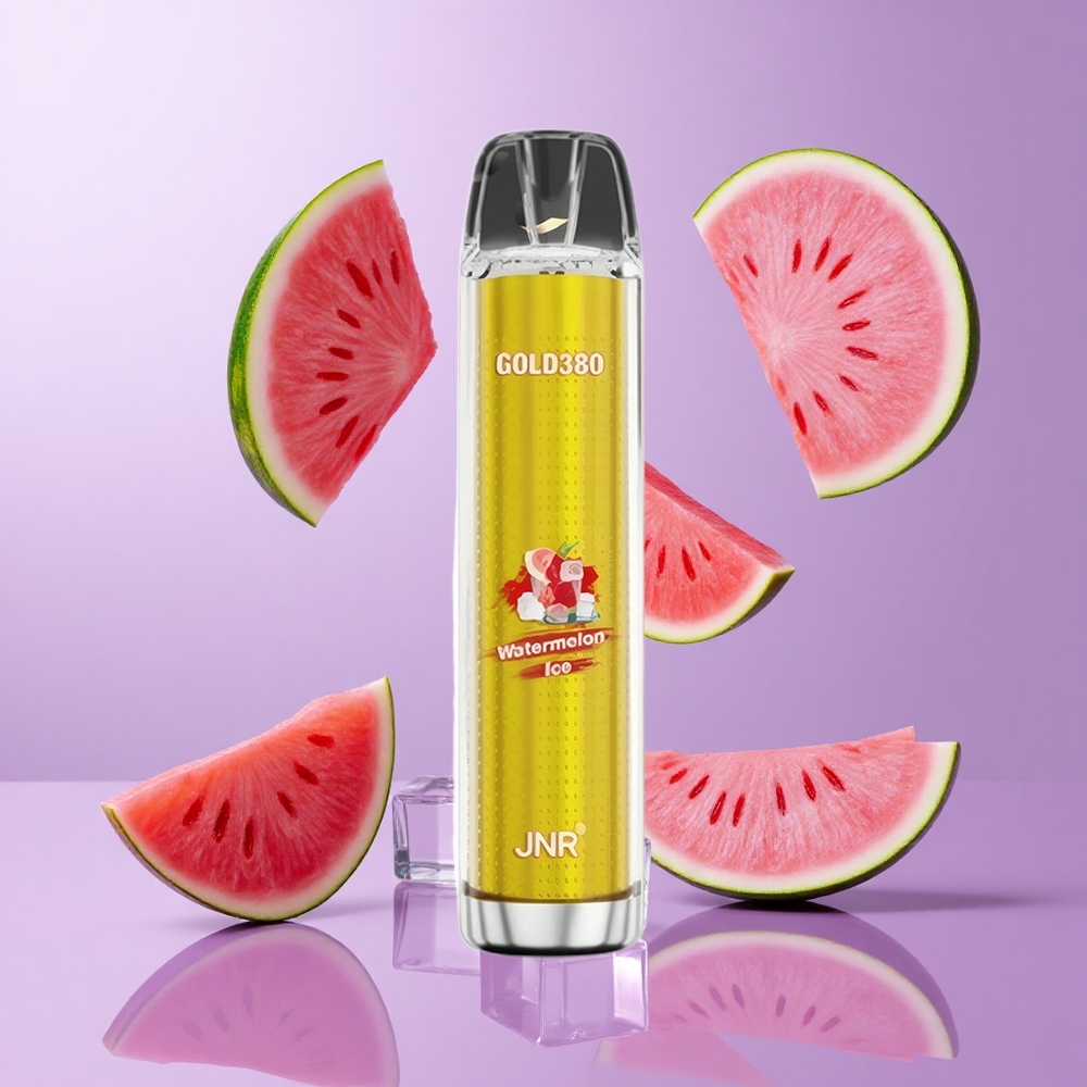 JNR Gold380 6000 Puffs Wassermelone Eis Einweg-Vape Deutschland großhandel 1500mAh Akkukapazität