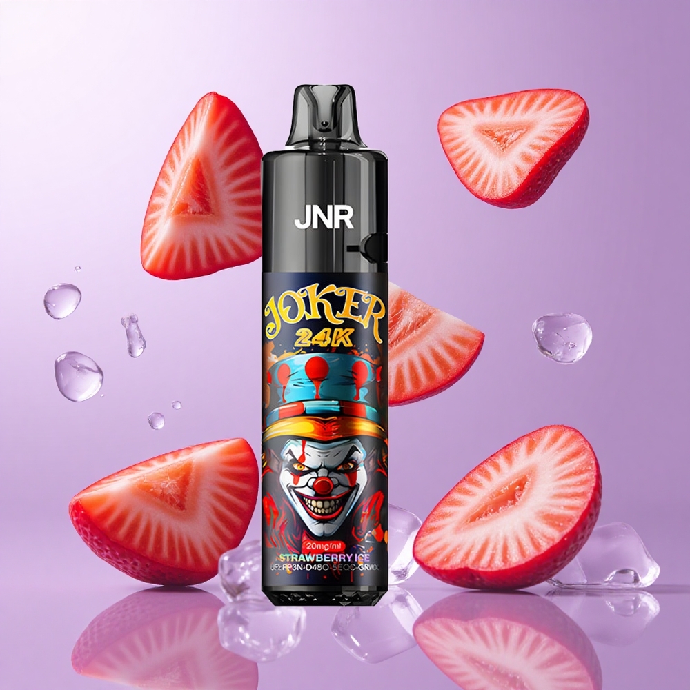 JNR Joker 24000 Puffs Erdbeere Eis Deutschland großhandel 2% Nikotingehalt 800mAh Akku