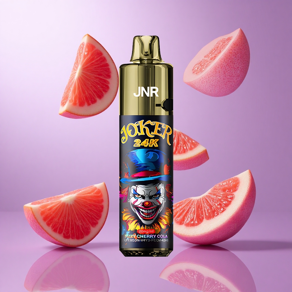JNR Joker 24000 Puffs Fizzy Kirsch Cola Deutschland großhandel 2+10ml Nachfüllbarer Pod 2% Nikotingehalt