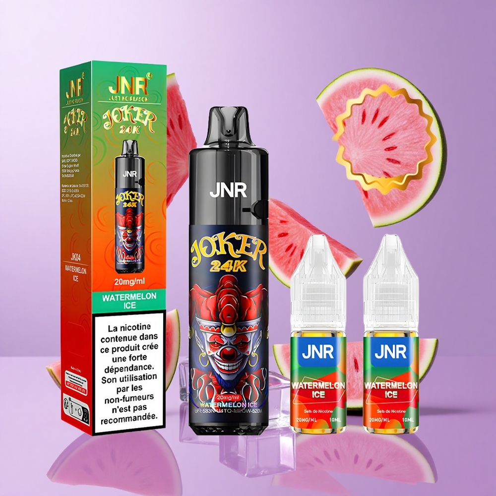 JNR Joker 24000 Puffs Wassermelone Eis Deutschland großhandel 2+10ml Nachfüllbarer Pod