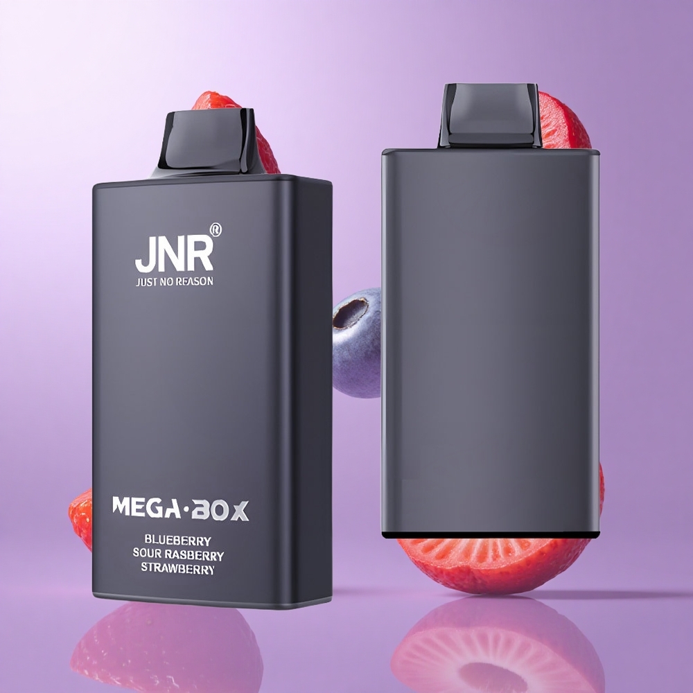 JNR Mega Box 25000 Puffs Blaubeere Saure Himbeere Erdbeere Deutschland großhandel 30ml E-Liquid Kapazität