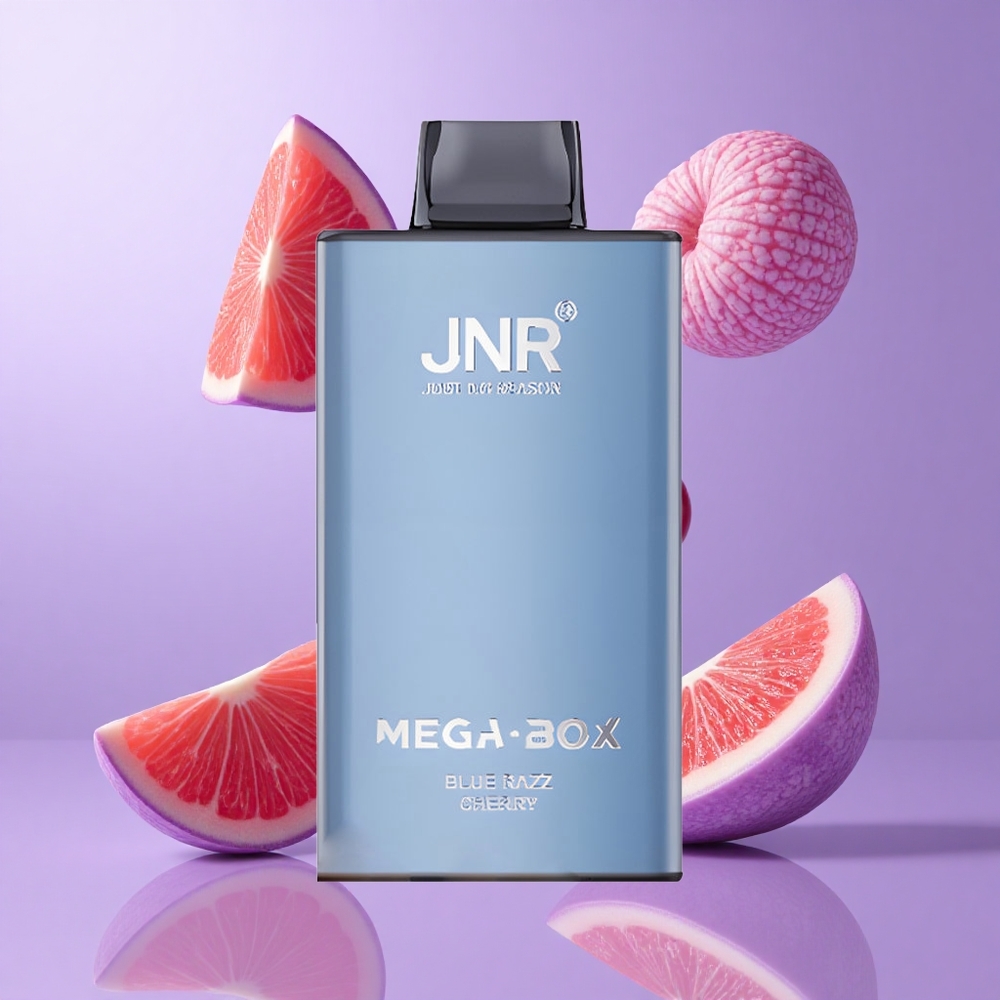 JNR Mega Box 25000 Puffs Blaue Himbeere Kirsche Deutschland großhandel 30ml E-Liquid-Kapazität