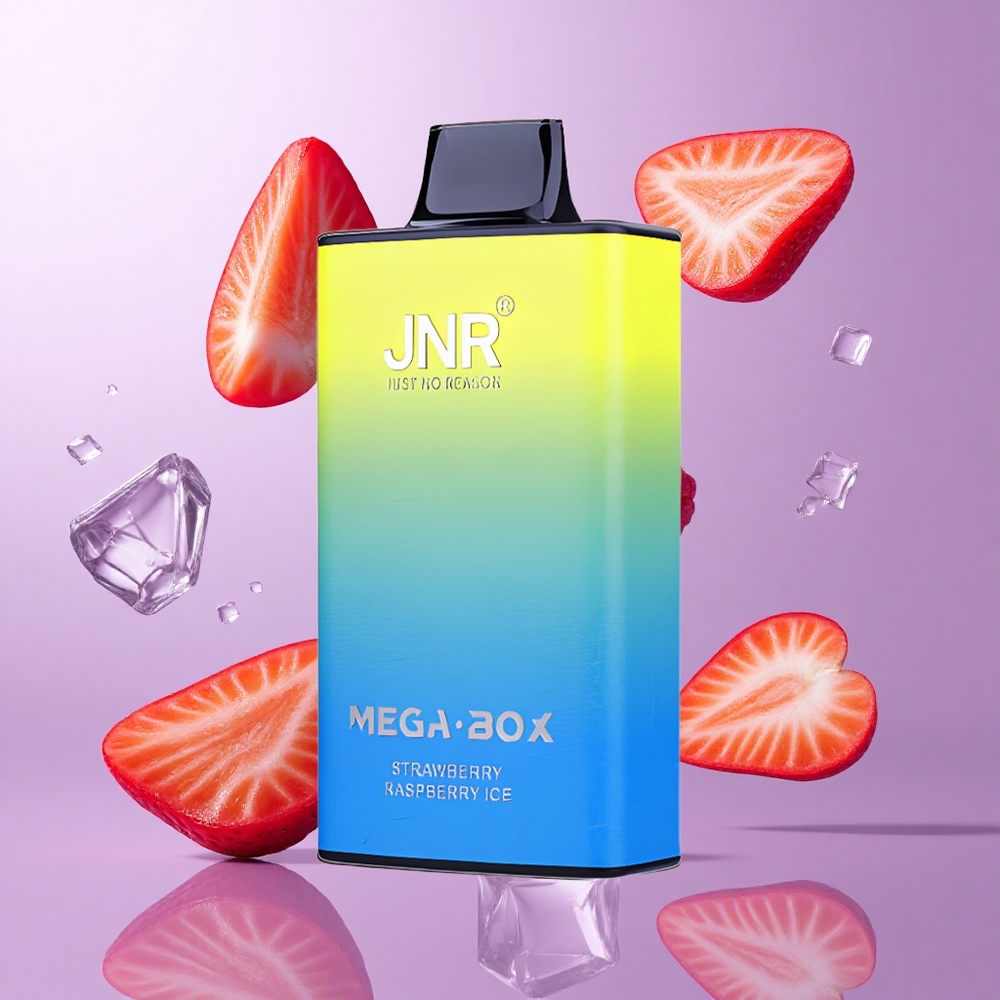 JNR Mega Box 25000 Puffs Einweg Vape Erdbeere Himbeere Eis Deutschland großhandel 30ml E-Liquid Kapazität