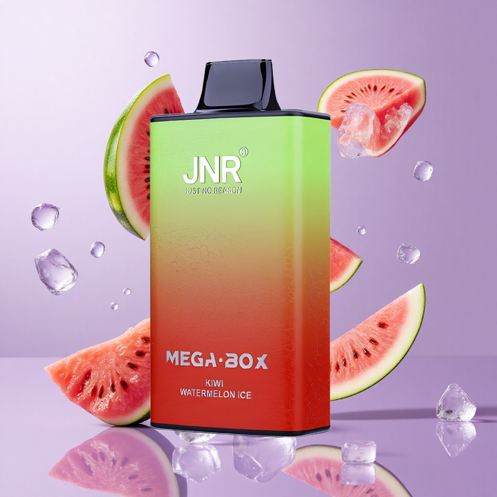 JNR Mega Box 25000 Puffs Einweg Vape Kiwi Wassermelone Eis Deutschland Großhandel 30ml E-Liquid Kapazität