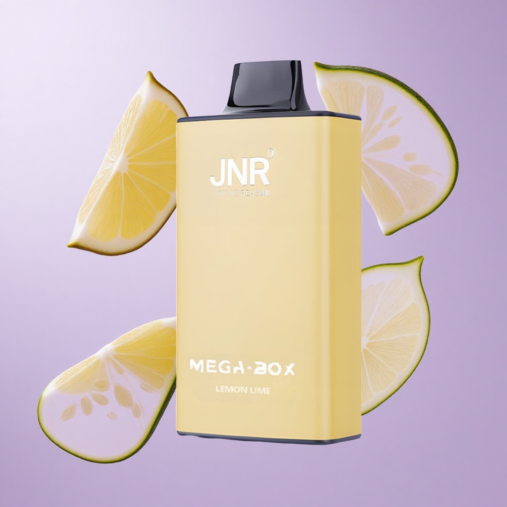 JNR Mega Box 25000 Puffs Einweg-Vape Zitrone & Limette Deutschland großhandel 30ml E-Liquid-Kapazität