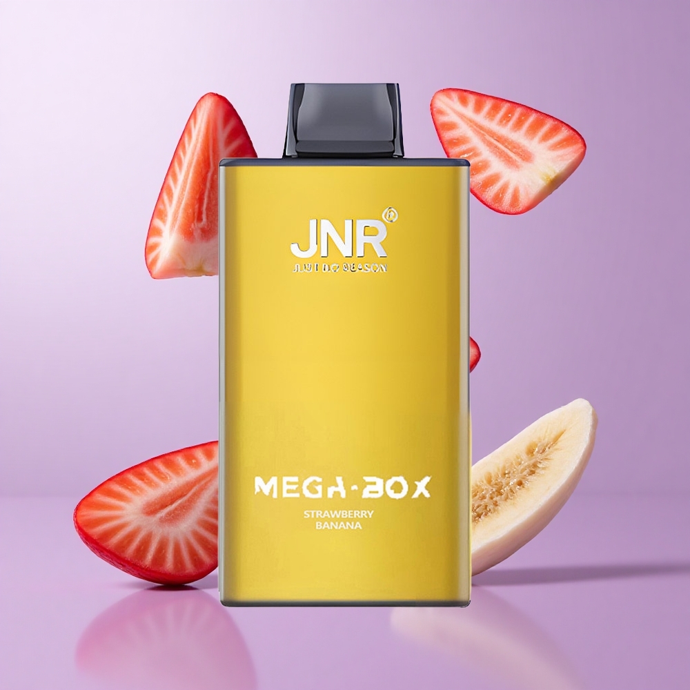 JNR Mega Box 25000 Puffs Erdbeere Banane Deutschland großhandel 30ml E-Liquid-Kapazität