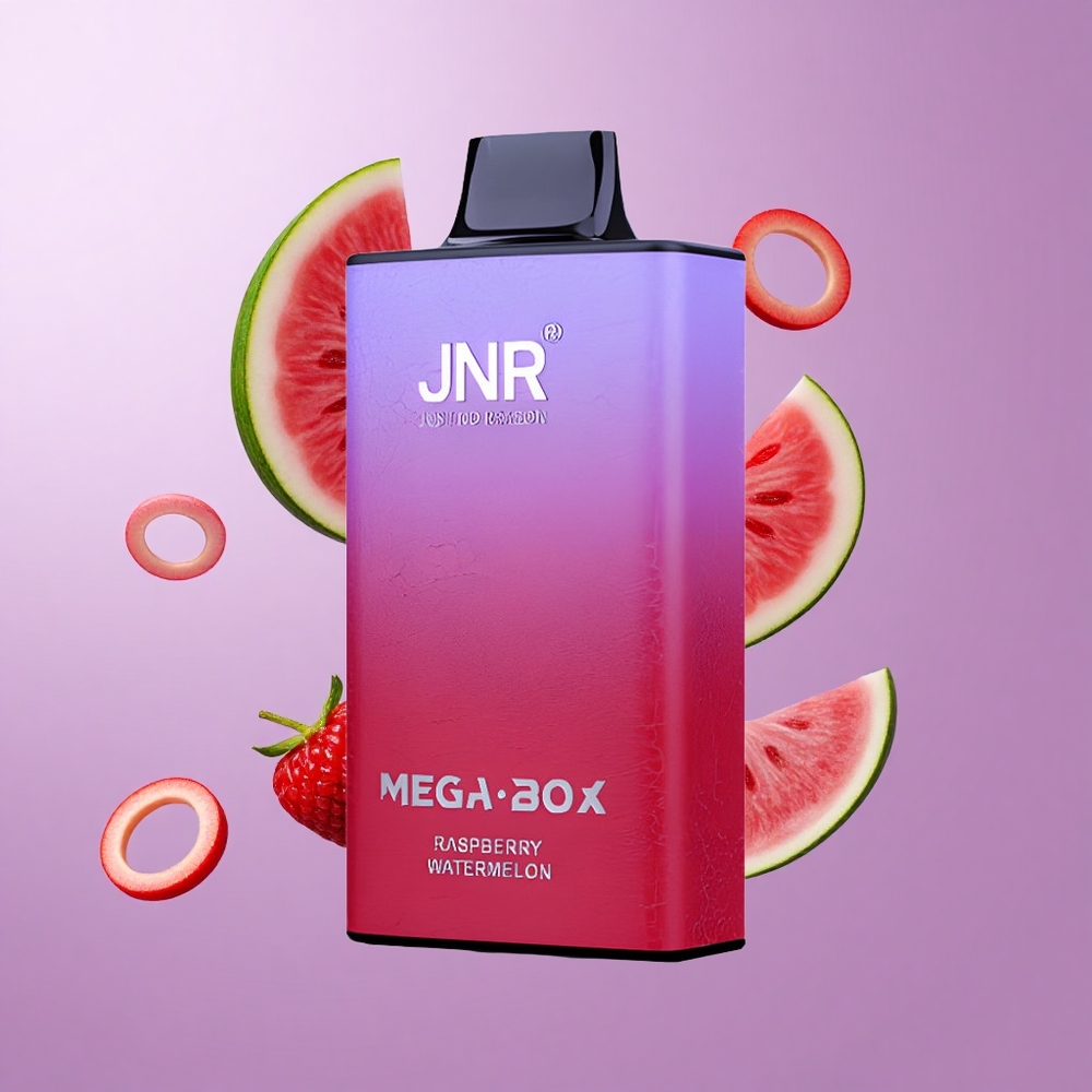 JNR Mega Box 25000 Puffs Himbeere Wassermelone Deutschland großhandel 30ml E-Liquid-Kapazität