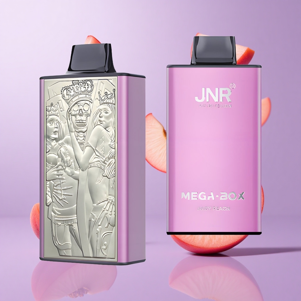 JNR Mega Box 25000 Puffs Saftiger Pfirsich Deutschland großhandel 30ml E-Liquid-Kapazität