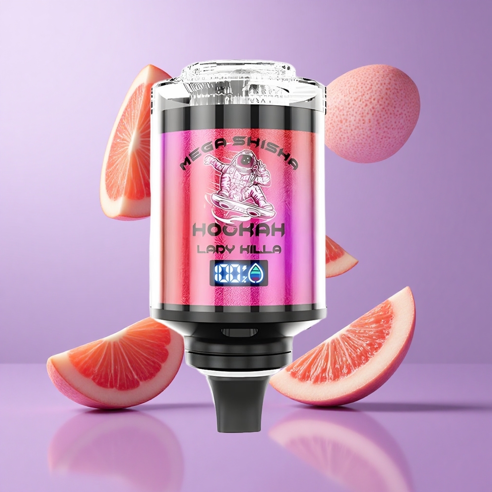 JNR Mega Shisha Hookah 100K Lady Killa Deutschland großhandel 60ml E-Liquid-Kapazität
