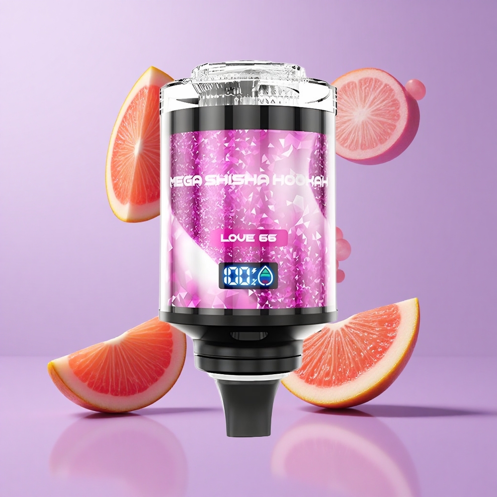 JNR Mega Shisha Hookah 100K Liebe 66 Deutschland großhandel 100000 Puffs 60ml E-Liquid-Kapazität