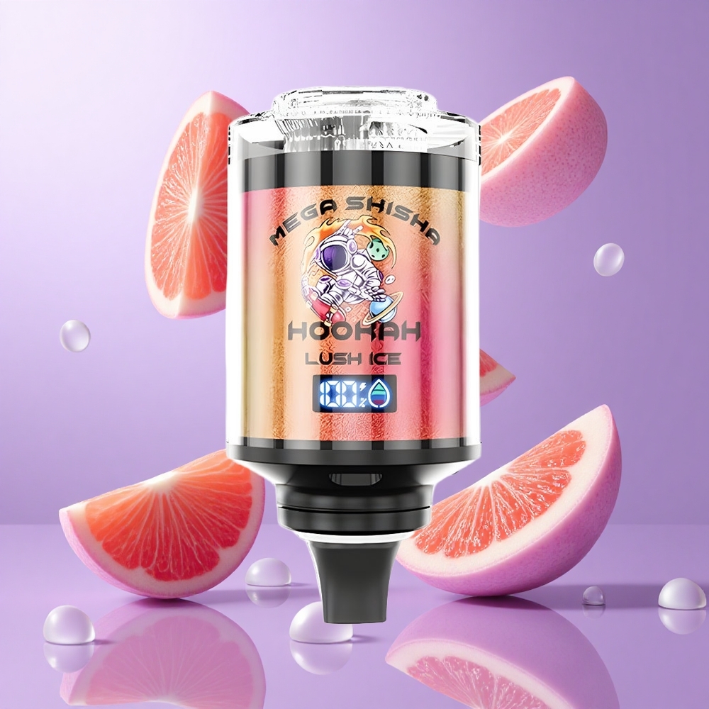 JNR Mega Shisha Hookah 100K Lush Eis Deutschland großhandel 100000 Puffs 60ml E-Liquid-Kapazität