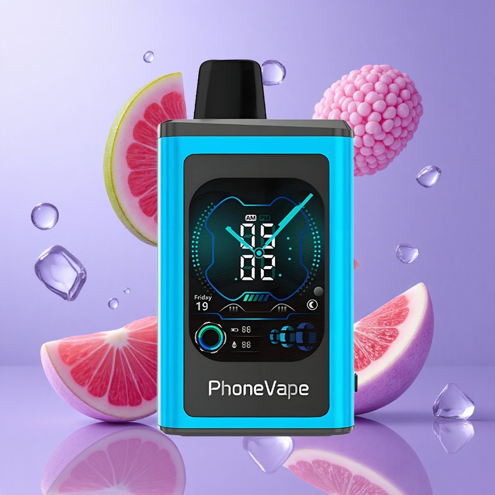 JNR PhoneVape 30000 Puffs Blaue Himbeere Eis Deutschland großhandel 850mAh Typ-C wiederaufladbarer Akku