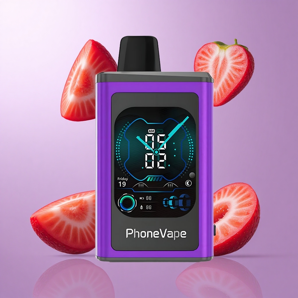 JNR PhoneVape 30000 Puffs Kirsche Erdbeere Himbeere Deutschland großhandel 850mAh Typ-C wiederaufladbarer Akku