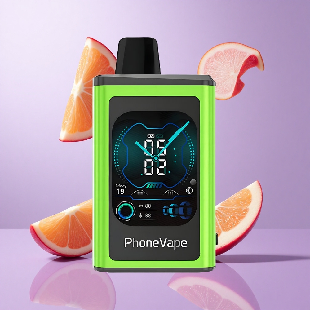 JNR PhoneVape 30000 Puffs Sauerkirsche Eis Deutschland großhandel 850mAh Type-C wiederaufladbarer Akku