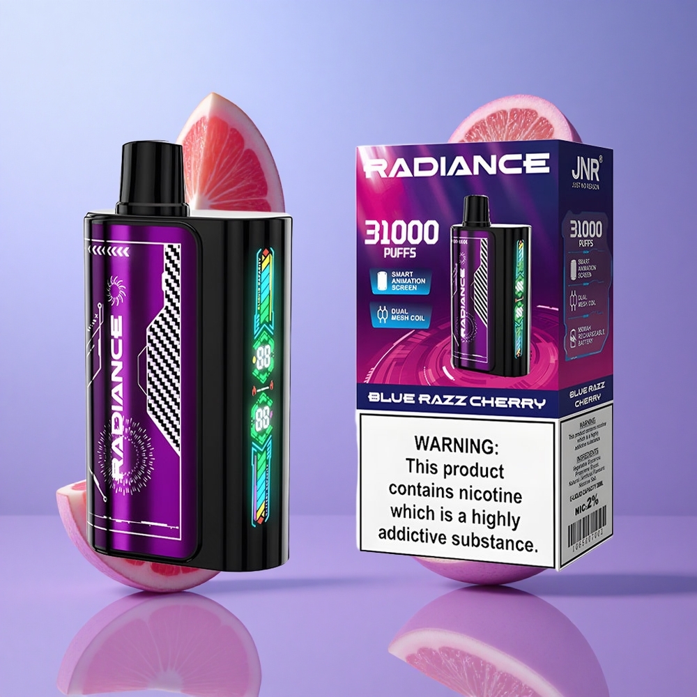 JNR Radiance 31000 Puffs Blaue Himbeere Kirsche Deutschland großhandel 28ml E-Liquid