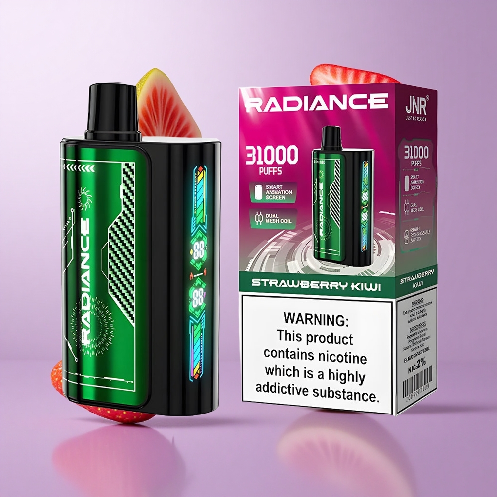 JNR Radiance 31000 Puffs Einweg-Vape Erdbeere Kiwi Deutschland großhandel 28ml E-Liquid