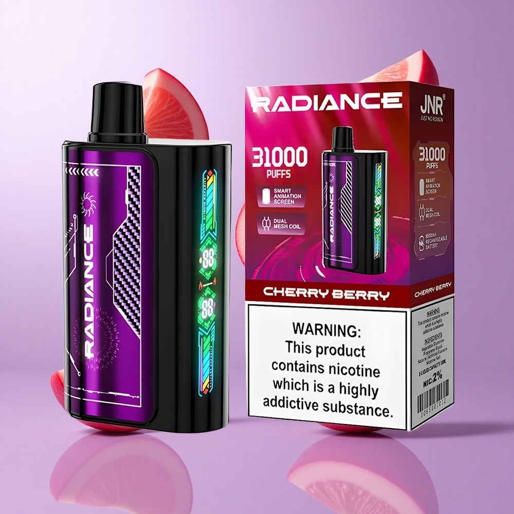 JNR Radiance 31000 Puffs Kirsch-Beere Deutschland großhandel 28ml E-Liquid