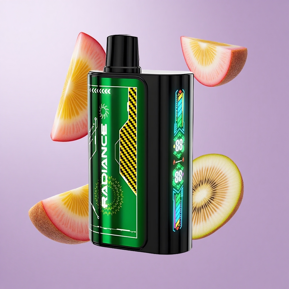 JNR Radiance 31000 Puffs Passionsfrucht Kiwi Deutschland großhandel 950 mAh wiederaufladbarer Akku