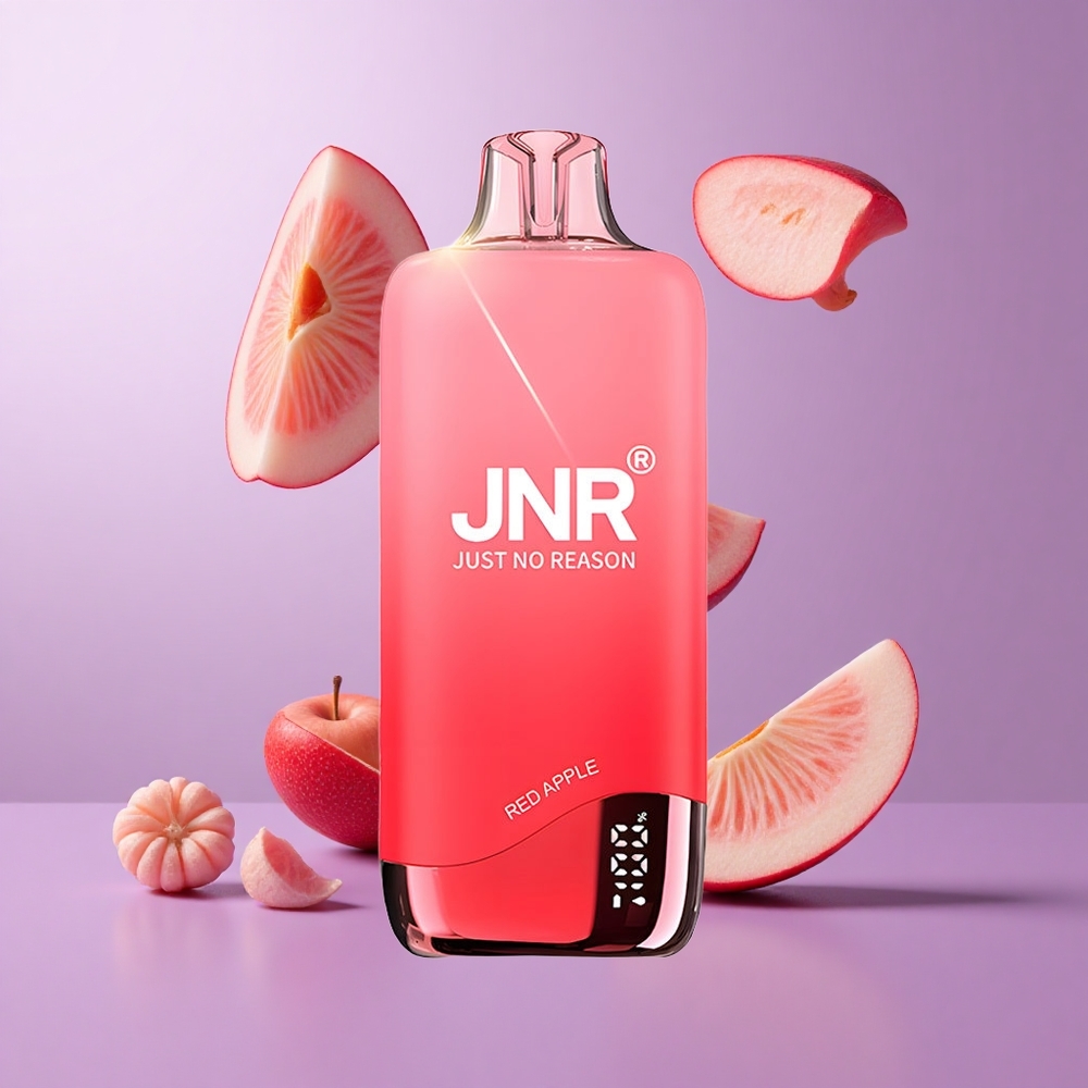 JNR Rainbow 10500 Puffs Einweg-Vape Roter Apfel Deutschland großhandel 18ml E-Liquid Tank