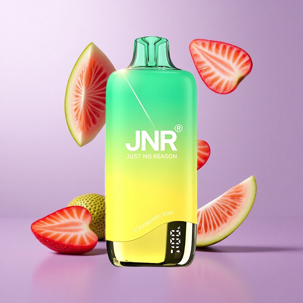 JNR Rainbow 10500 Puffs Erdbeere Kiwi Deutschland großhandel 18ml E-Liquid Tank