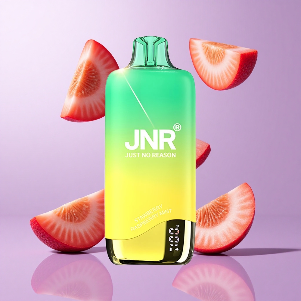 JNR Rainbow 10500 Puffs Erdbeere Pfirsichminze Deutschland großhandel 18ml E-Liquid-Tank